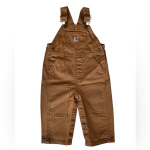 Carhartt Infant Boys Camel Overalls 12M